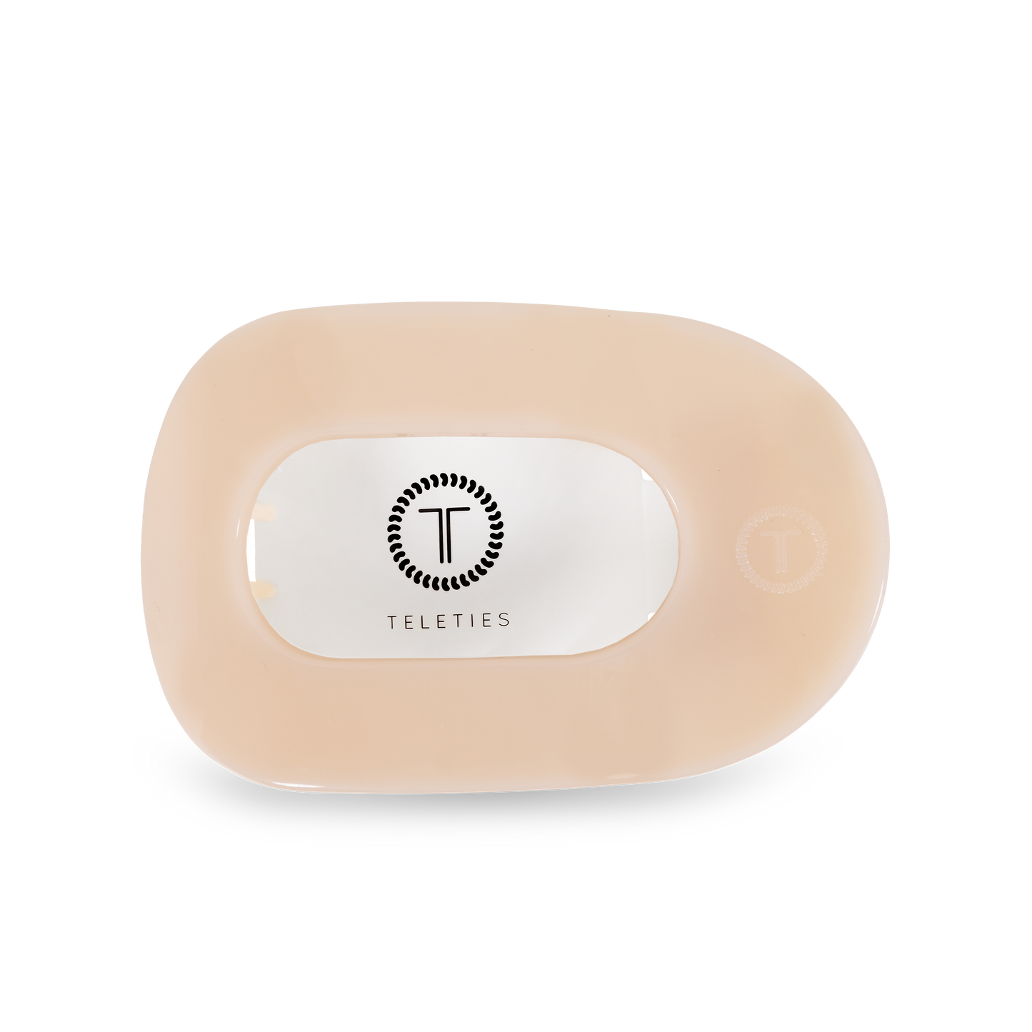 Teleties Flat Round Hair Clip
