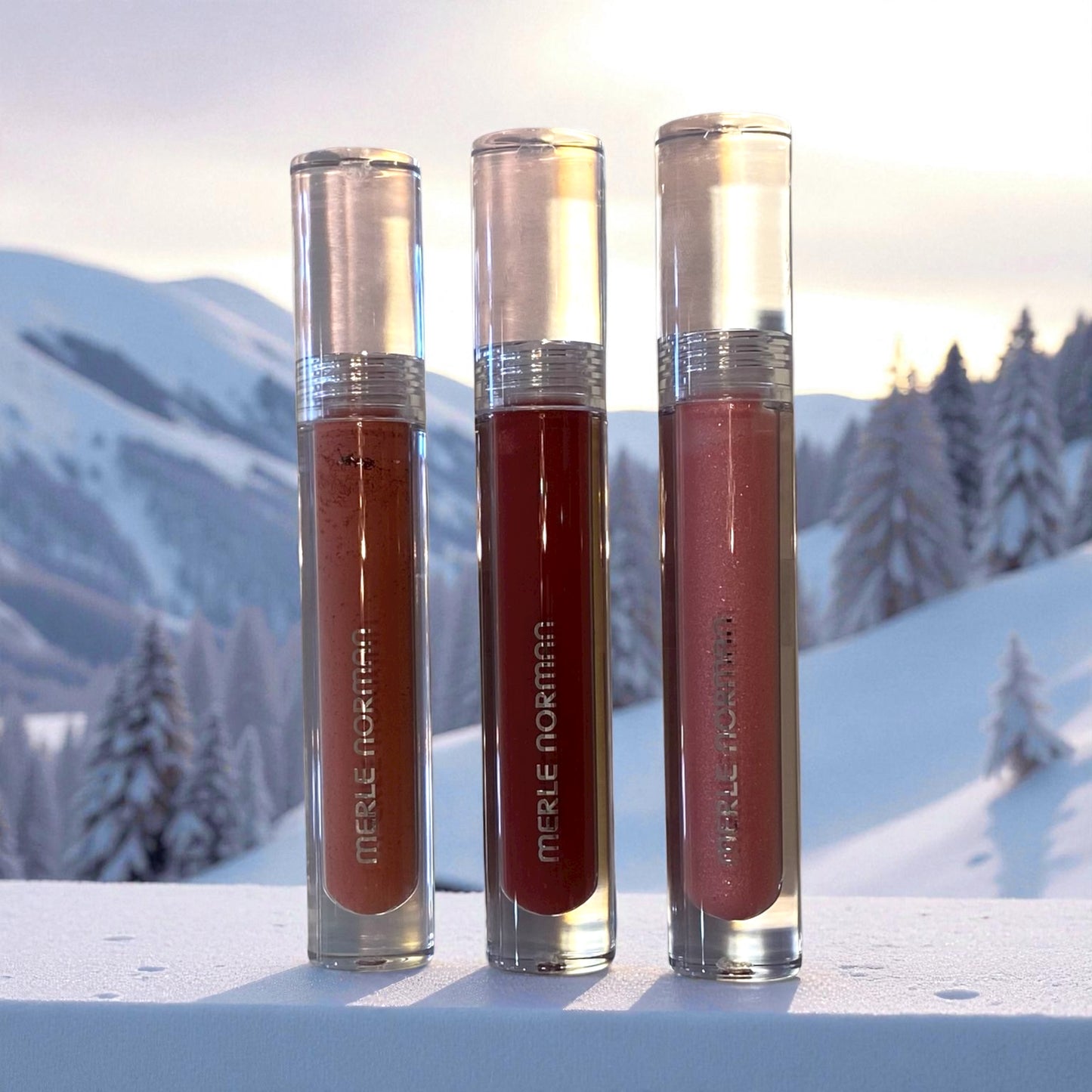 Plush Lip Gloss Set - Brazen, Gumdrop, City Girl